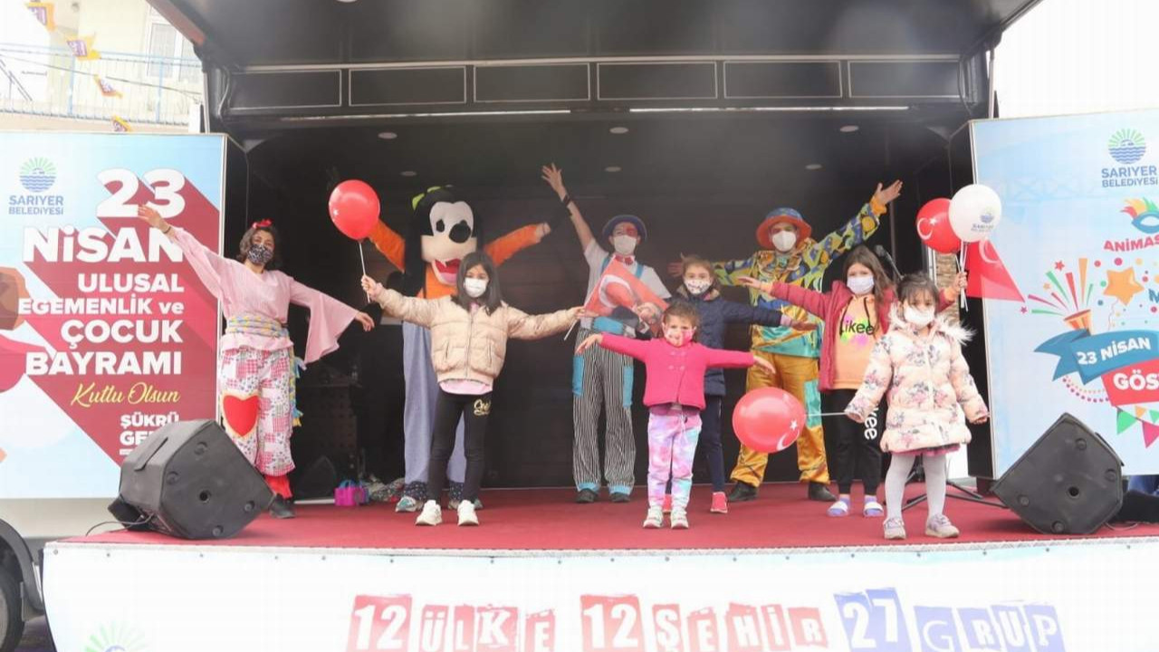 Τα παιδιά Sarıyer γιορτάζουν τη γιορτή τους |  Τοπικός