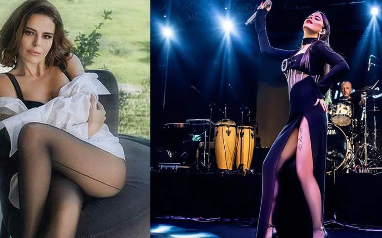 Simge Sağının yarı çıplak yatak odası pozu sosyal medyayı salladı - Haber3