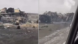 SİHA'ların vurduğu Rus askeri konvoyunun görüntüleri ortaya çıktı