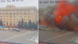 Rus ordusu belediye binasını bombaladı! Ortalık cehenneme döndü