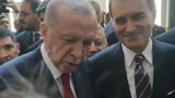 Erdoğan ile muhabirin ''oje'' diyaloğu sosyal medyayı salladı: ''Ben mi rüyadayım?''