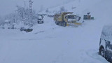Bir ilimizin üstüne çığ düştü: Kar kalınlığı 2 metre