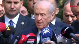 Bahçeli'den Türkeş'in mezarı başındaki bayram mesajında bebek katiline ''kurucu önder'' dedi