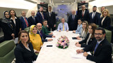 Erdoğan, Cumhur İttifakı'nda kriz iddialarına u&ccedil;akta yanıt verdi