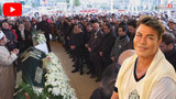 Fatih &Uuml;rek'e g&ouml;zyaşlarıyla veda... &Uuml;nl&uuml;ler cenazeye akın etti