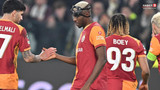 Galatasaray Juventus&rsquo;u elerken, Osimhen'in sevinmemesi tepki &ccedil;ekti