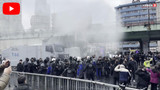 Mecidiyek&ouml;y'de 1 Mayıs m&uuml;dahalesi! Polisin TOMA'lı m&uuml;dahalesinde &ccedil;ok sayıda g&ouml;zaltı var!