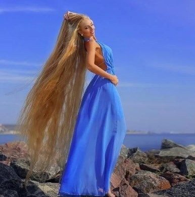 Saçlarının boyunu gören şaşırıyor: İşte gerçek hayattaki Rapunzel... - Resim: 4