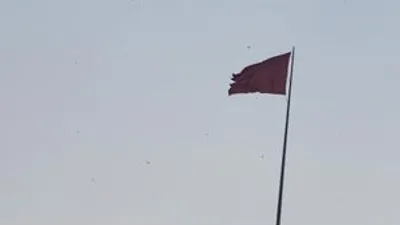 Türk Bayrağı'nın halini görenler şaşırıyor !