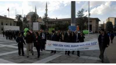 Eskişehir’de Obeziteye Karşı Mücadele Yürüyüşü