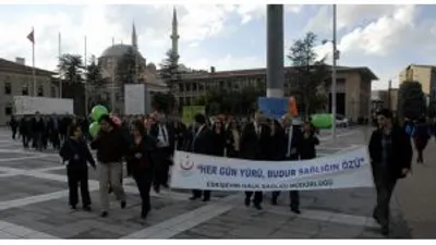 Eskişehir’de Obeziteye Karşı Mücadele Yürüyüşü