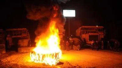 Yatağan Termik Santrali İşçileri, Santral Önünde Eyleme Başladı