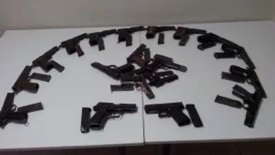 Suriyeli Çift, Minibüste 19 Tabancayla Yakalandı