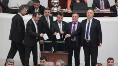 Yüce Divan Oylamasında Renkli Görüntüler