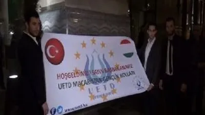 Başbakan Davutoğlu Macaristanda