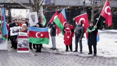 Hocalı Katliamı New Yorkta Protesto Edildi
