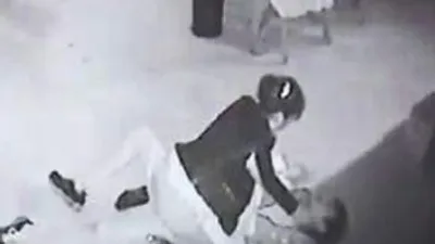 Tecavüzcü sert kayaya çarptı