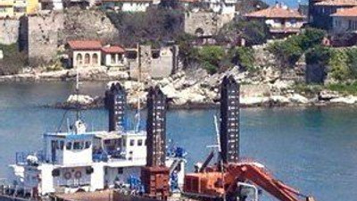Amasra’da Deniz Dibi Taraması Sürüyor