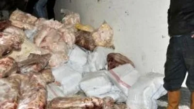 16 ton kaçak ete el konuldu