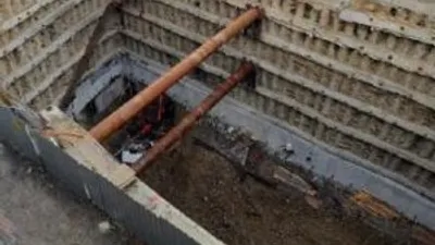Rezidans inşaatında korkunç ölüm !