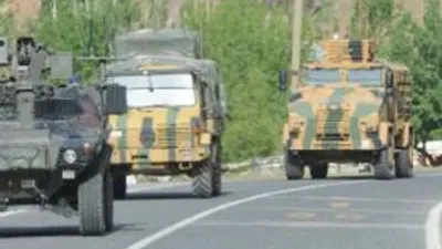 Hakkari'de askeri hareketlilik !