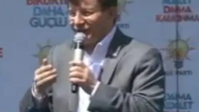 DAVUTOĞLU: SEN İSRAİL'İN SÖZCÜSÜ MÜSÜN ?