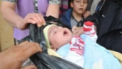 Çöp poşetinde bulundu