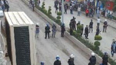 HDP seçim bürosu açılışında olay !