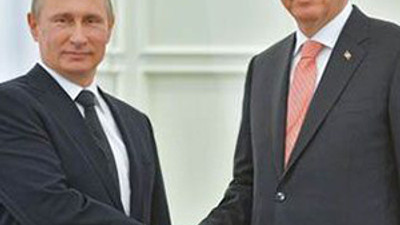 Erdoğan Bakü'de Putin'le görüştü