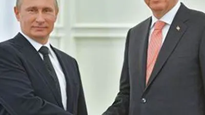 Erdoğan Bakü'de Putin'le görüştü