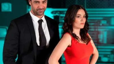 Dizi setinde korkutan kaza !