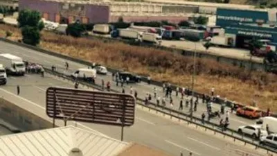 İstanbul trafiğini karıştıran kaza !