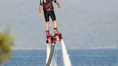Reza Zarrab'tan flyboard şovu