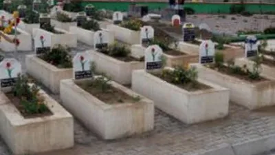 HDP'liler PKK mezarlığında nöbet tutuyor !
