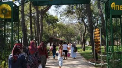 Kadınlar plajına hayran kaldılar
