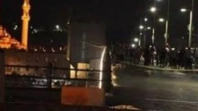 Galata'da bomba paniği !