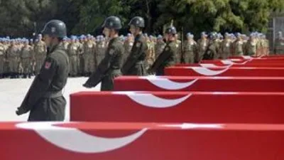 8 kahraman şehit törenle uğurlandı