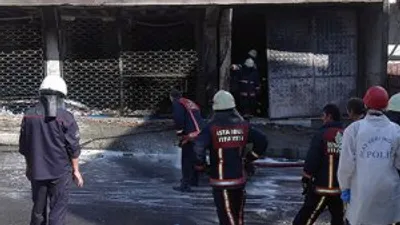 İstanbul'da büyük patlama, yangın çıktı !