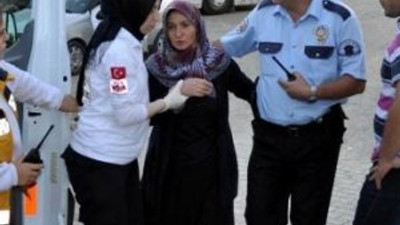 Şehit haberini yolda giderken aldı !