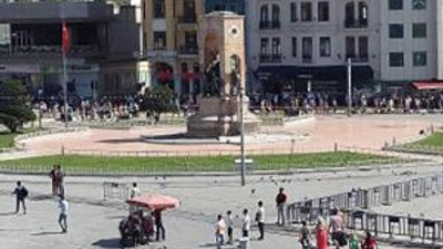 Taksim Meydanı'nı kapatıldı !