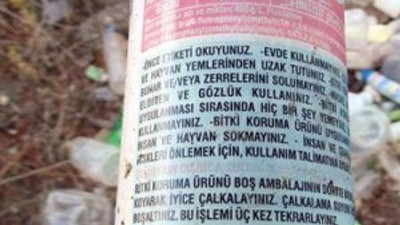 O ilçede zehir paniği !