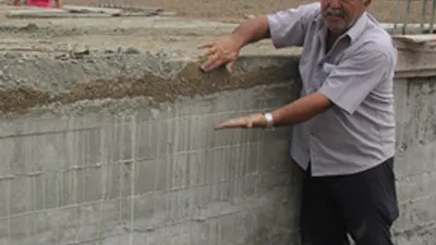 Sahte beton da yaptılar !