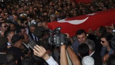 Şehit cenazesinde Atatürk tartışması
