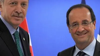 François Hollande'a Erdoğan şoku !