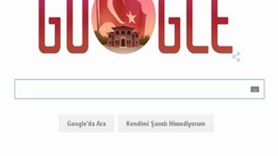 Google'dan 29 Ekim Cumhuriyet Bayramı 'doodle'ı