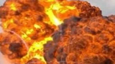 O başkanette patlama meydana geldi !