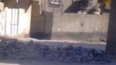 Nusaybin'de hendek operasyonu