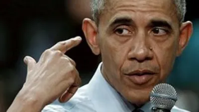 Obama'nın saçları iyiyce beyazlaştı !