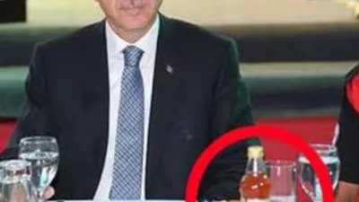 Erdoğan içeçeği yılbaşı sepetlerinde