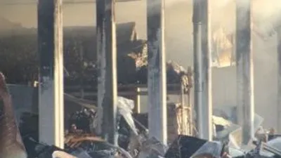 Dev tesisteki yangın 26 saat sonra söndürüldü